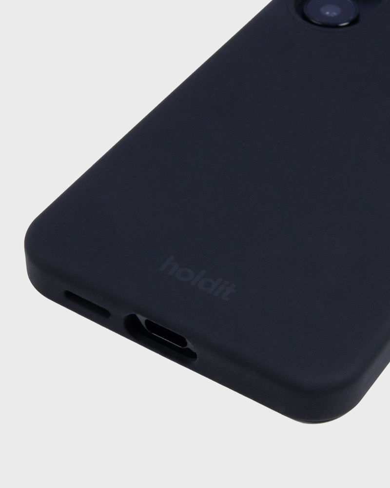 Phone Case Silicone Black Galaxy S25