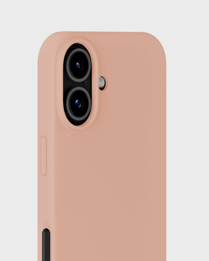 Phone Case Silicone Bare Pink iPhone 17