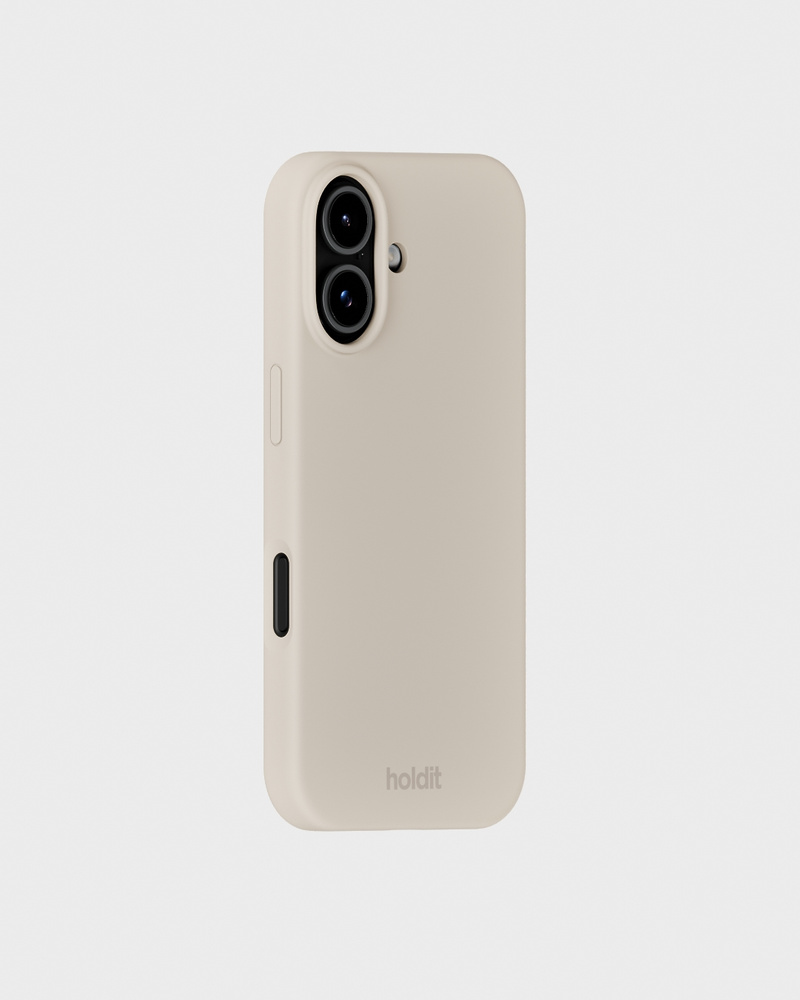 Phone Case Silicone Light Beige iPhone 17