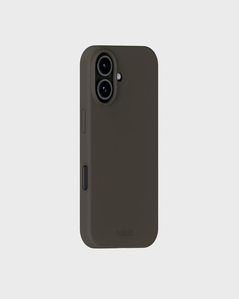 Phone Case Silicone Charcoal iPhone 17