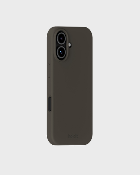 Phone Case Silicone Charcoal iPhone 17