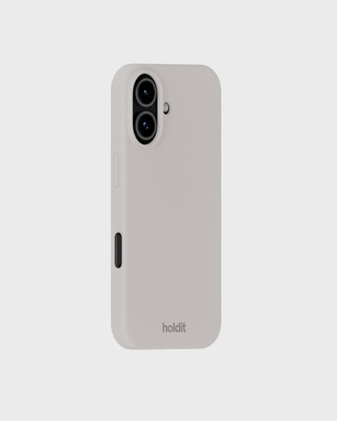 Phone Case Silicone Wool Gray iPhone 17