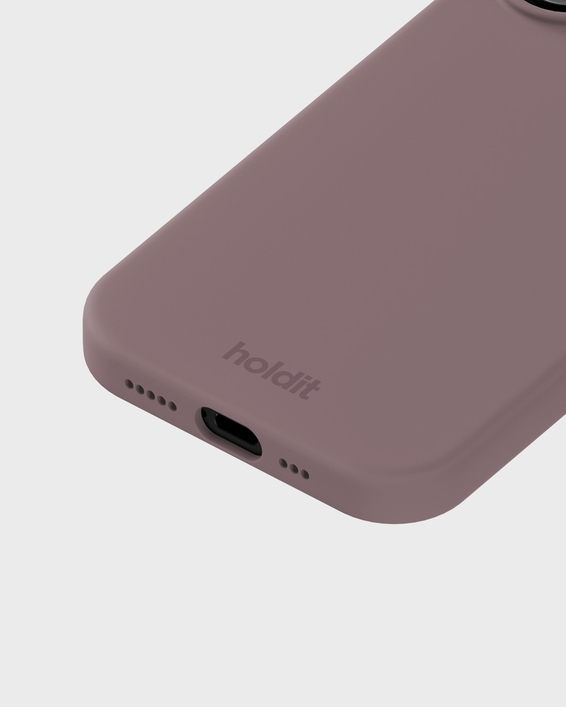 Phone Case Silicone Mauve iPhone 17