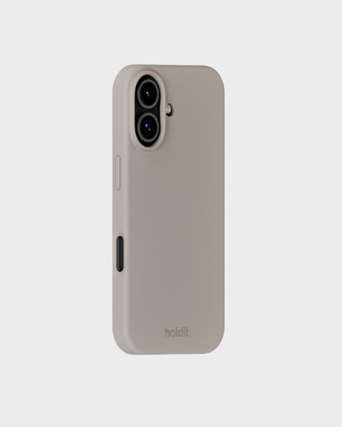 Phone Case Silicone Taupe iPhone 17