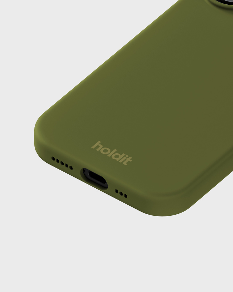 Phone Case Silicone Pickled Green iPhone 17