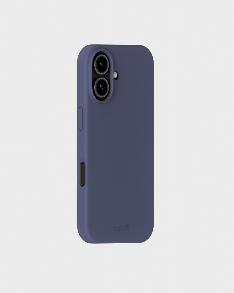 Phone Case Silicone Navy Blue iPhone 17