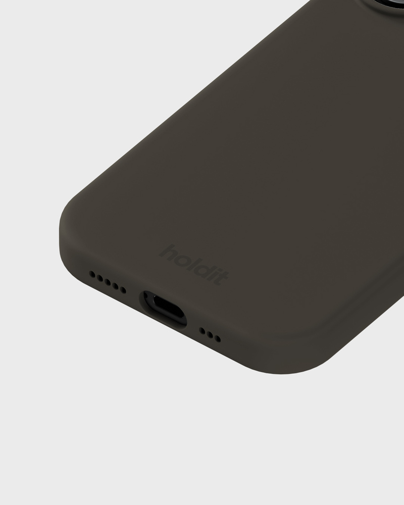 Phone Case Silicone Charcoal iPhone 17