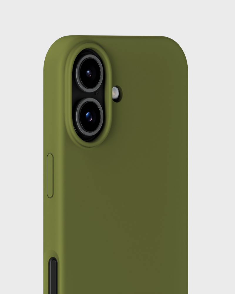 Phone Case Silicone Pickled Green iPhone 17