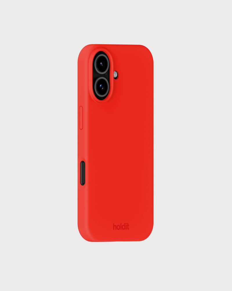 Phone Case Silicone Scarlet Red iPhone 17