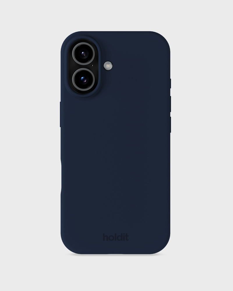 Phone Case Silicone Midnight Blue iPhone 17