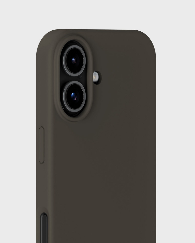 Phone Case Silicone Charcoal iPhone 17