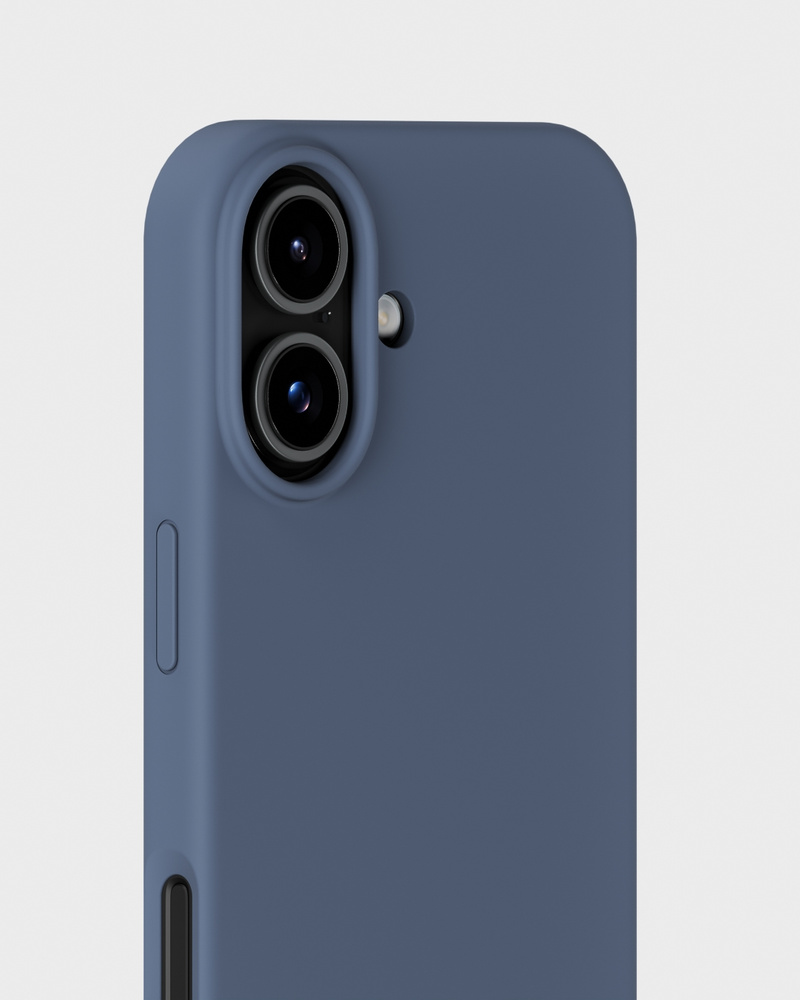 Phone Case Silicone Pacific Blue iPhone 17