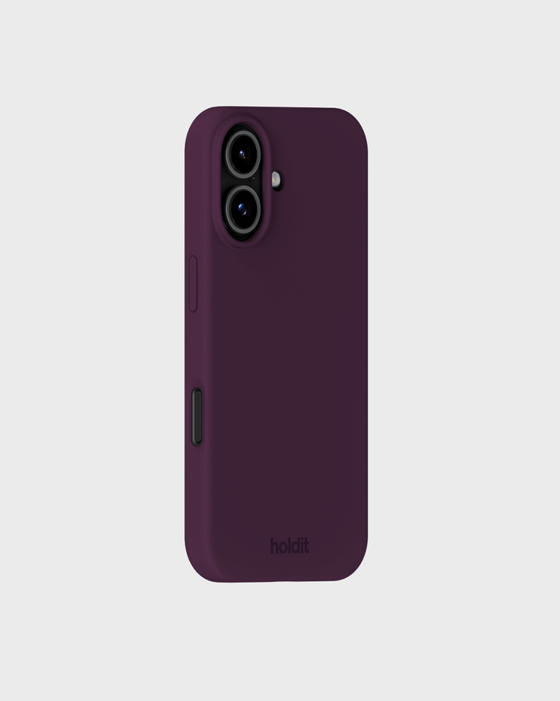 Phone Case Silicone Deep Plum iPhone 17
