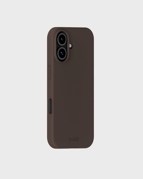 Phone Case Silicone Chocolate iPhone 17