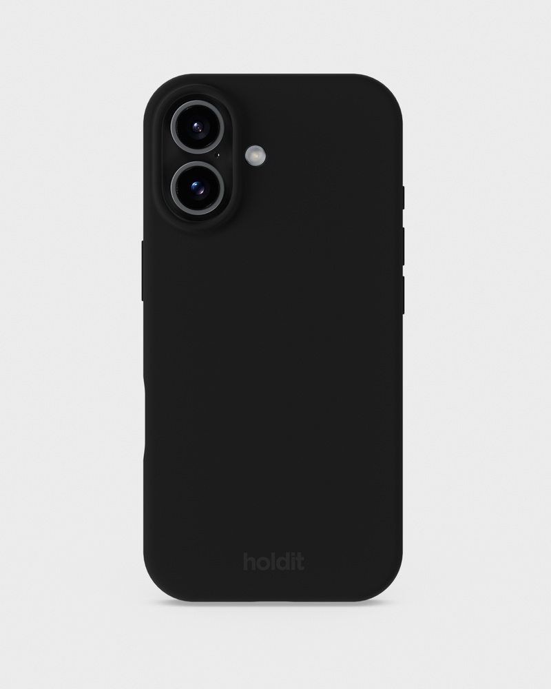 Phone Case Silicone Black iPhone 17
