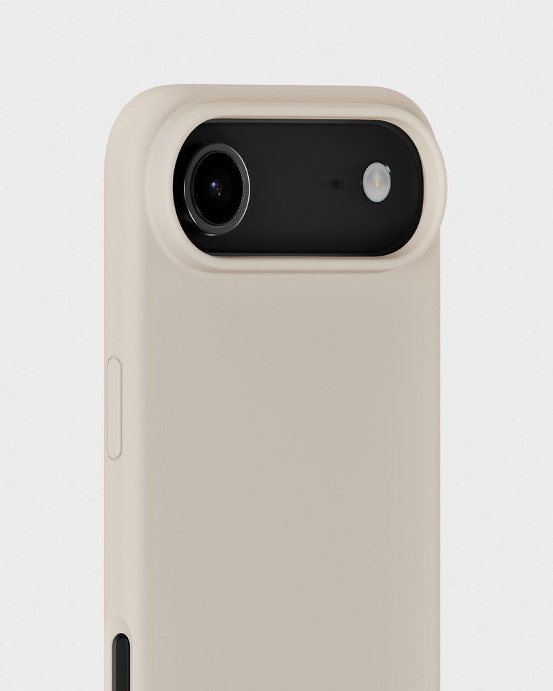 Phone Case Silicone Light Beige iPhone 17 Air
