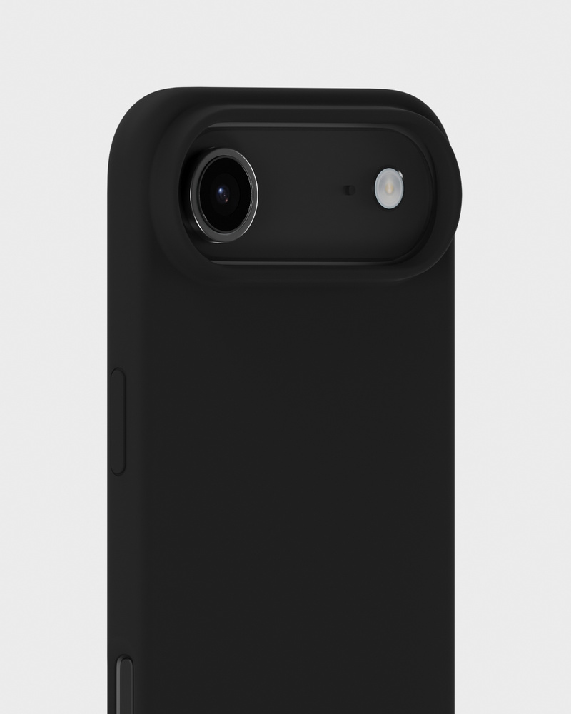 Phone Case Silicone Black iPhone 17 Air