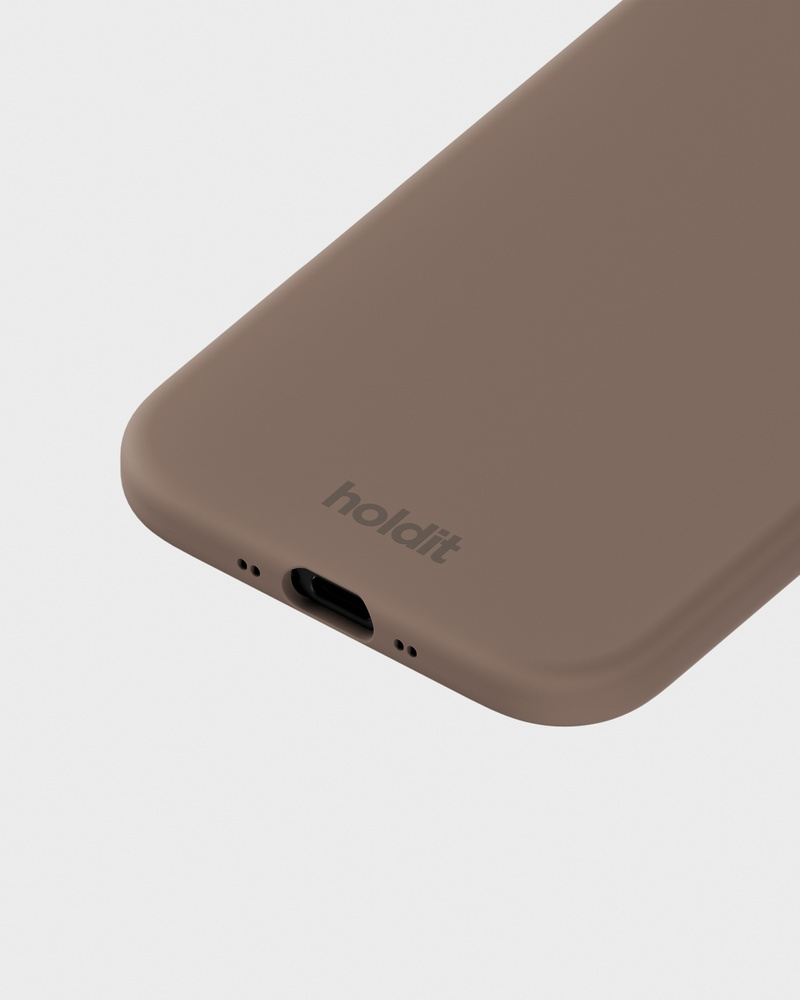 Phone Case Silicone Mocha Brown iPhone 17 Air