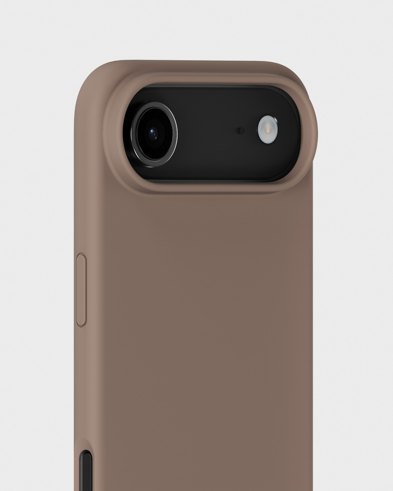 Phone Case Silicone Mocha Brown iPhone 17 Air