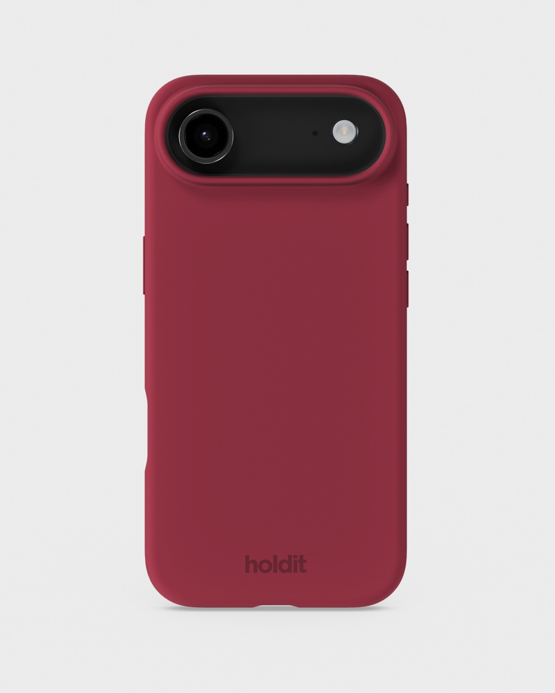 Phone Case Silicone Red Velvet iPhone 17 Air