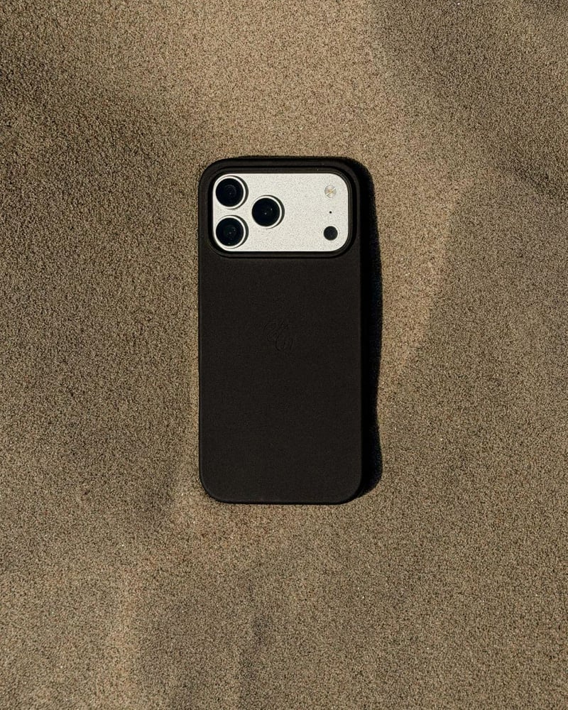 Phone Case Silicone Black iPhone 17 Pro