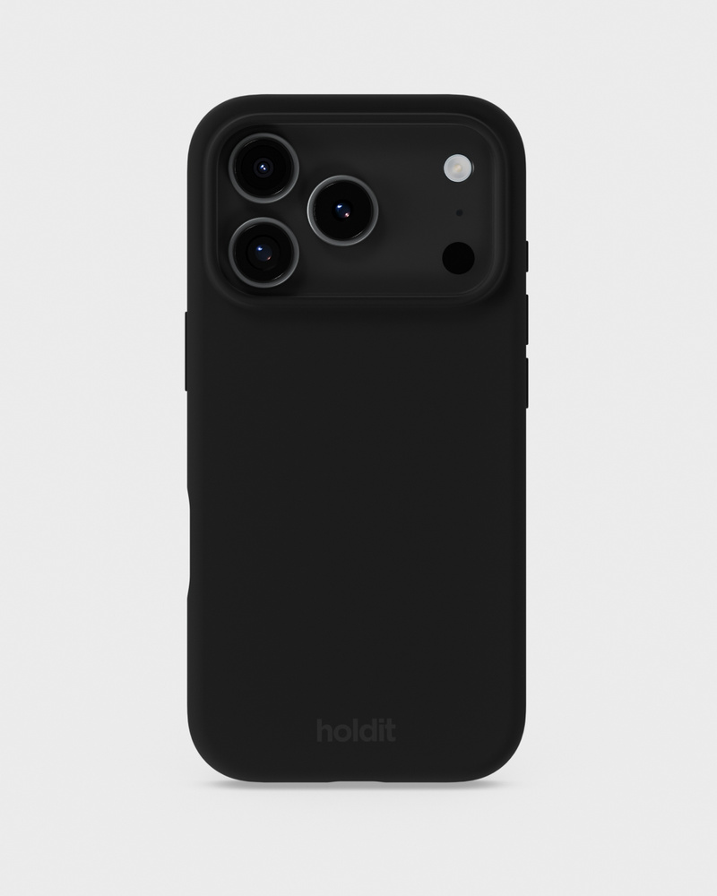 Phone Case Silicone Black iPhone 17 Pro