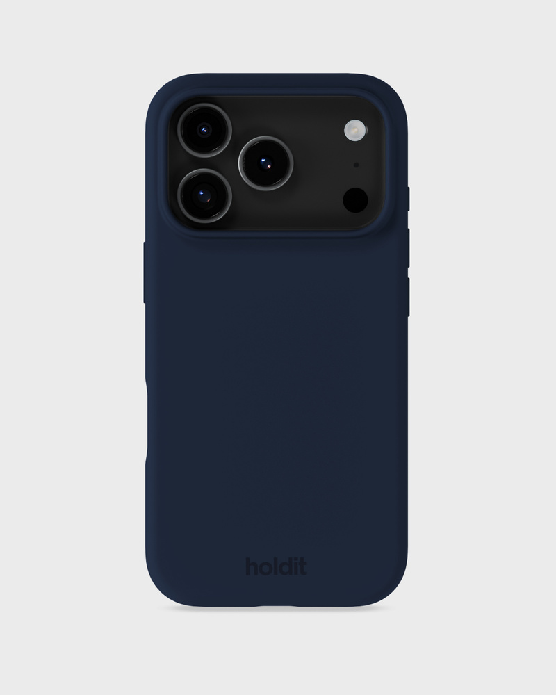 Phone Case Silicone Midnight Blue iPhone 17 Pro