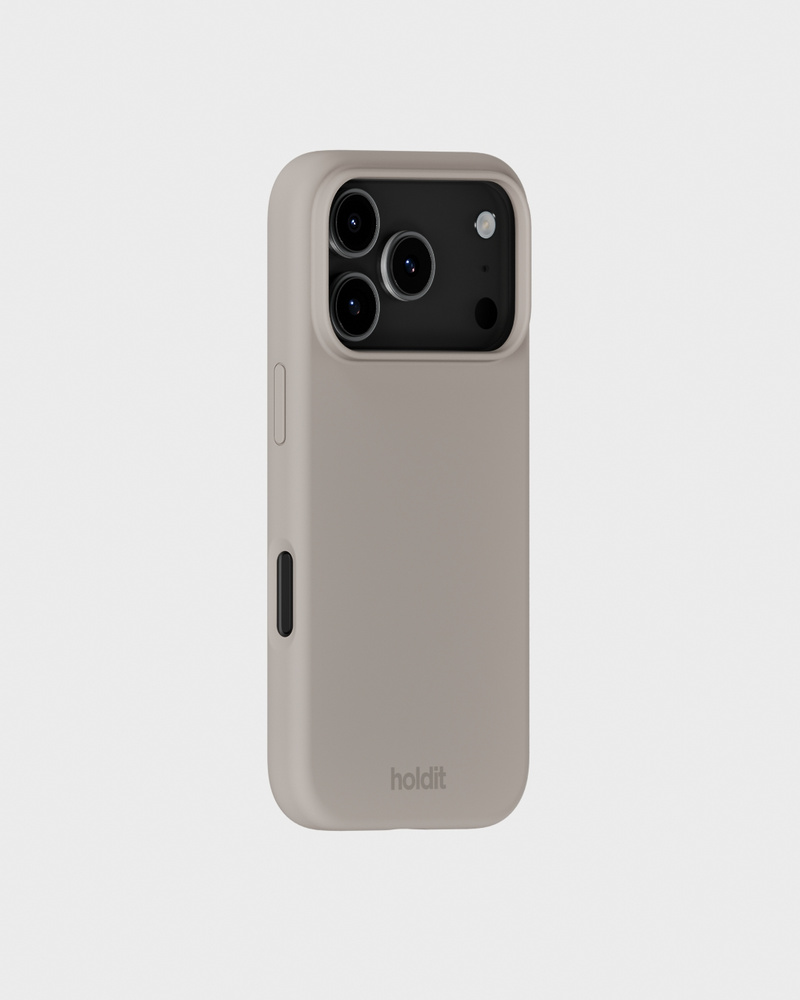 Phone Case Silicone Taupe iPhone 17 Pro