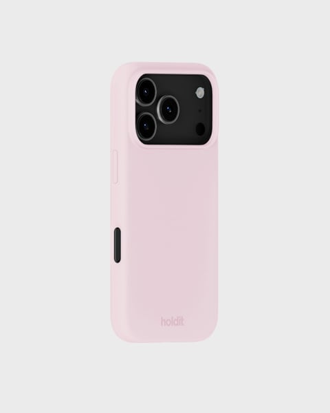 Phone Case Silicone Pale Pink iPhone 17 Pro