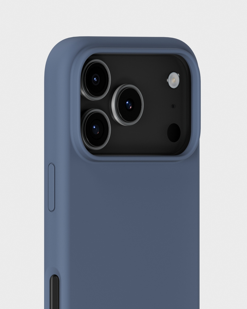 Phone Case Silicone Pacific Blue iPhone 17 Pro