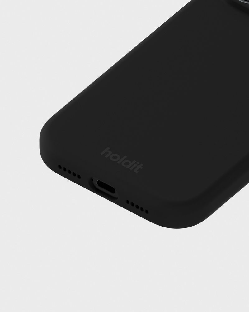 Phone Case Silicone Black iPhone 17 Pro Max