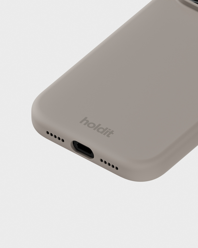 Phone Case Silicone Taupe iPhone 17 Pro Max