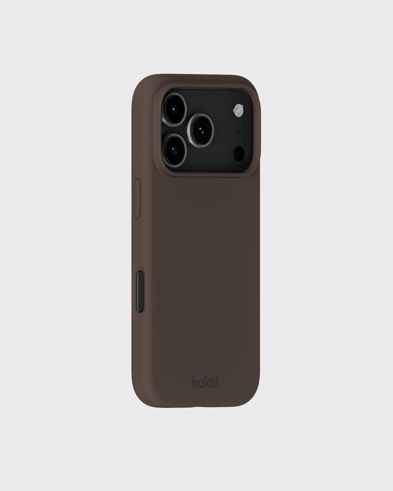 Phone Case Silicone Chocolate iPhone 17 Pro Max