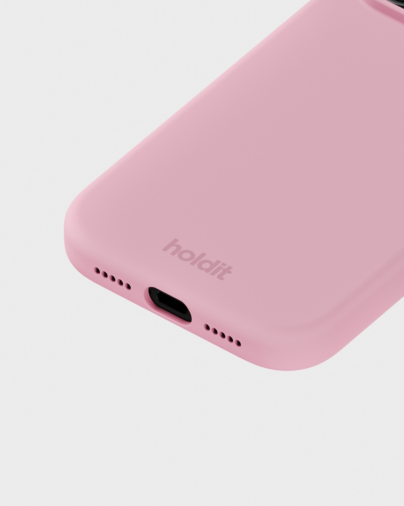Phone Case Silicone Pink iPhone 17 Pro Max