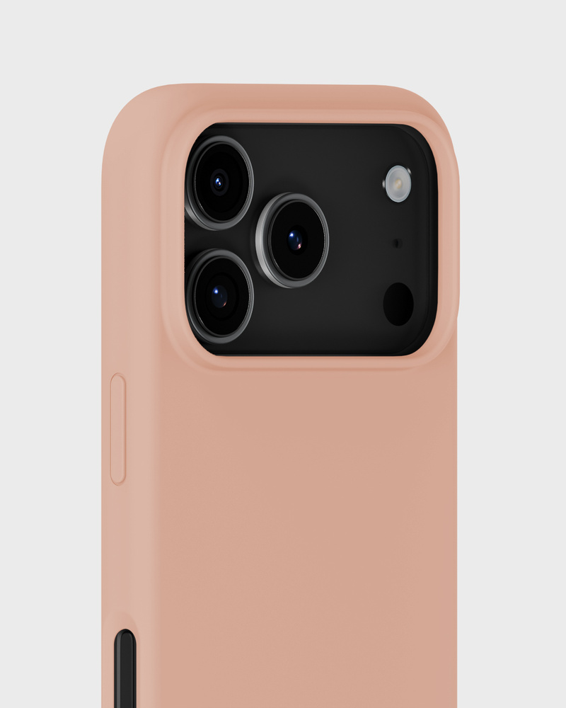 Phone Case Silicone Bare Pink iPhone 17 Pro Max