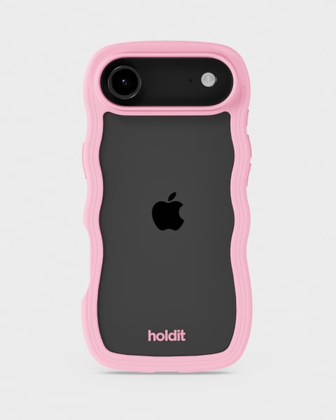 Phone Case Wavy Pink/Transparent iPhone Air