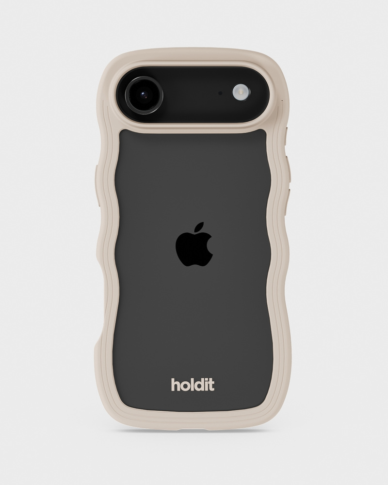 Phone Case Wavy Light Beige iPhone 17 Air