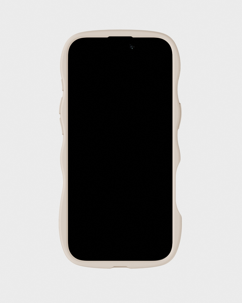 Phone Case Wavy Light Beige iPhone 17 Air