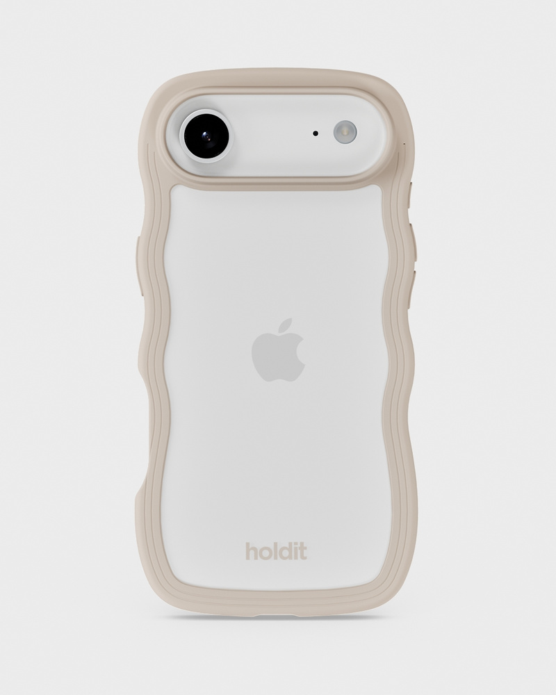 Phone Case Wavy Light Beige iPhone 17 Air