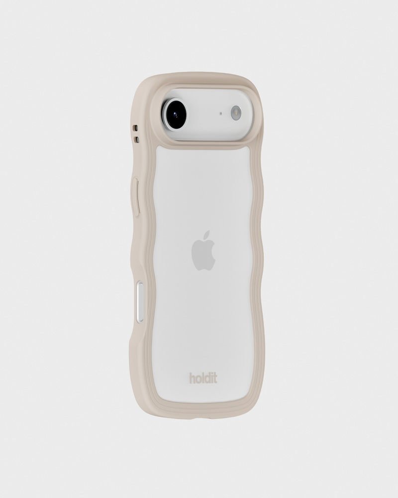 Phone Case Wavy Light Beige iPhone 17 Air