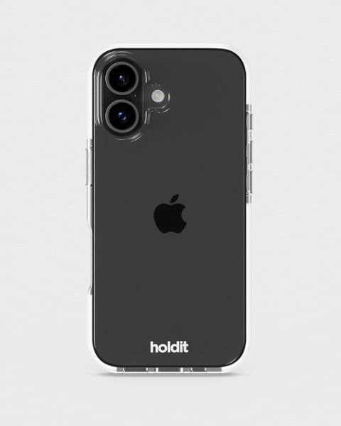 Phone Case Seethru White iPhone 17