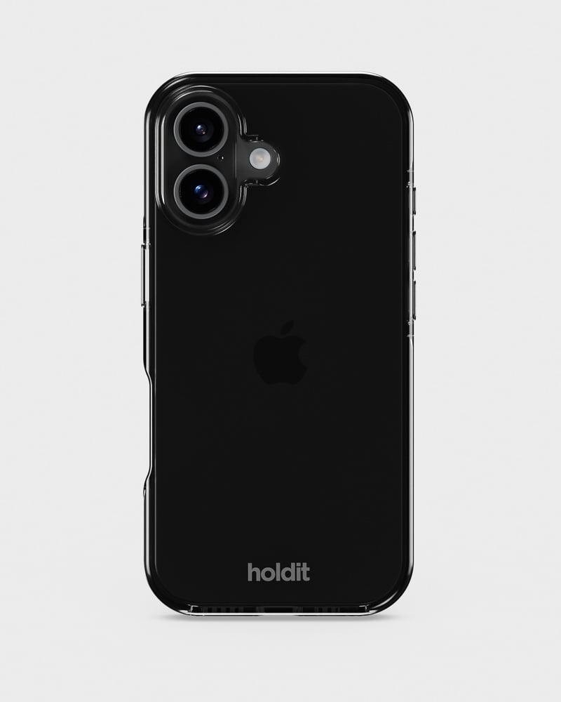 Phone Case Seethru Black iPhone 17