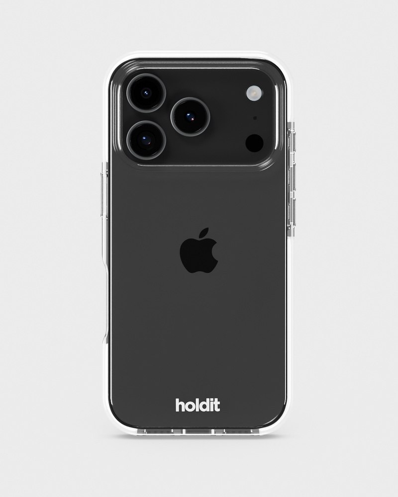 Phone Case Seethru White iPhone 17 Pro
