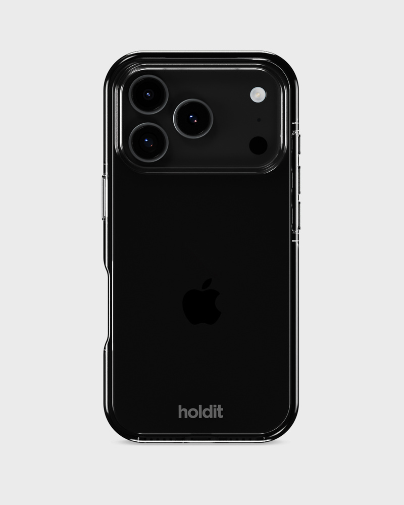 Phone Case Seethru Black iPhone 17 Pro