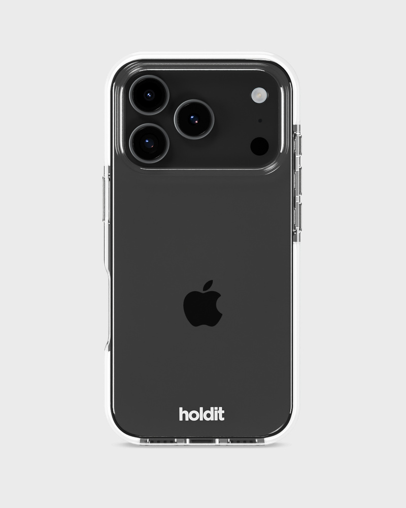 Phone Case Seethru White iPhone 17 Pro Max