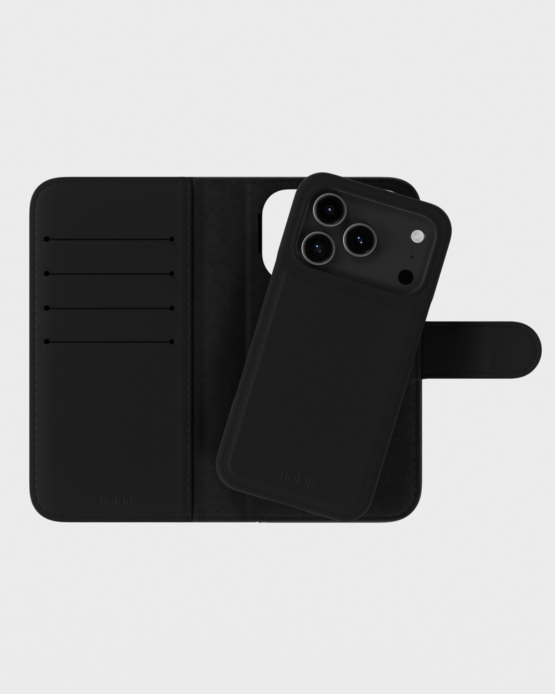 Wallet Case MagSafe Plus Black iPhone 17 Pro