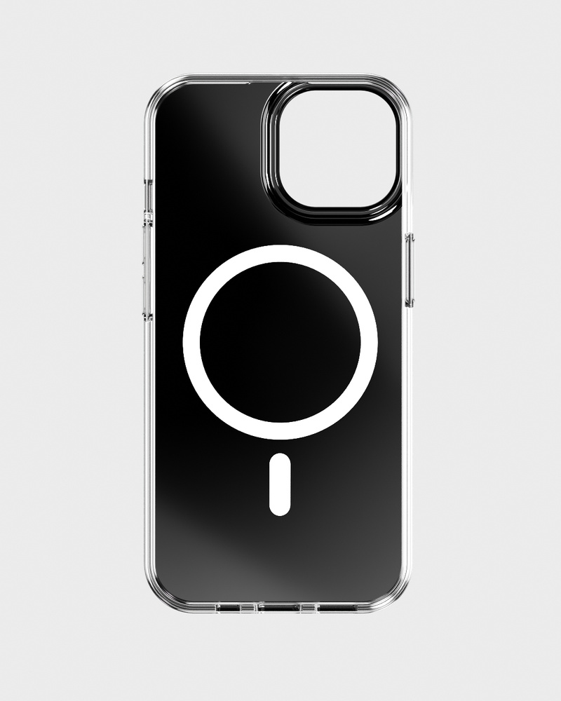 Phone Case Mirror Magsafe Compatible Black iPhone 14