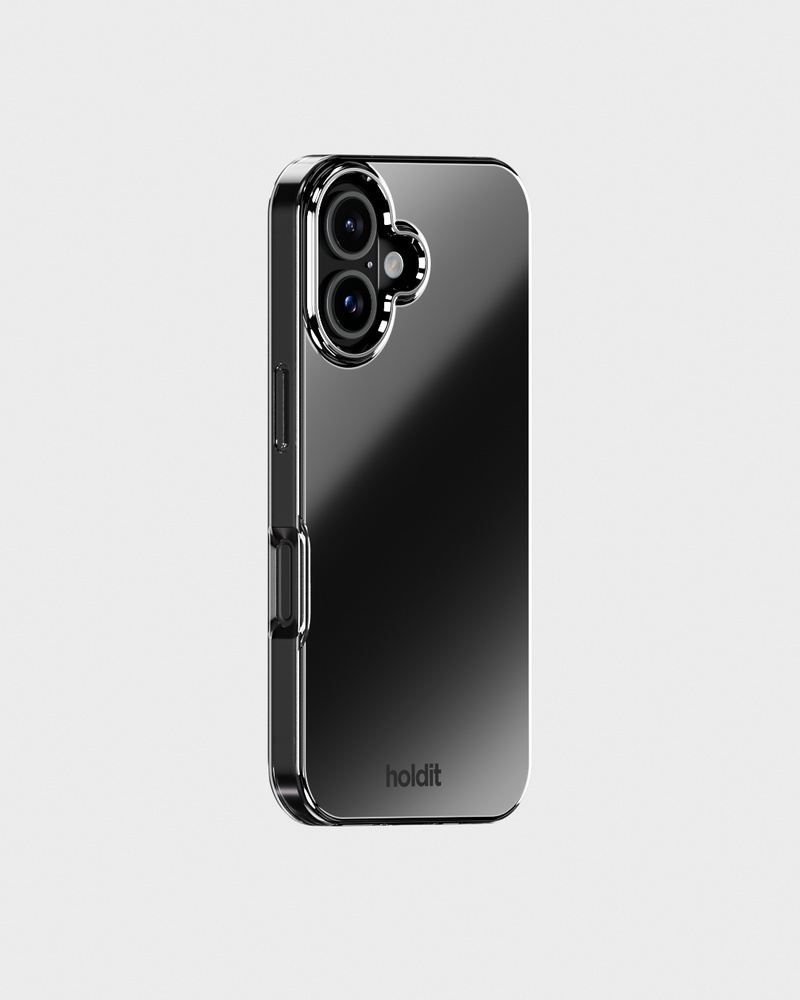 Phone Case Mirror Magsafe Compatible Black iPhone 16