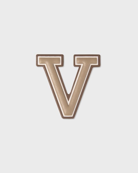 V Letter Sticker