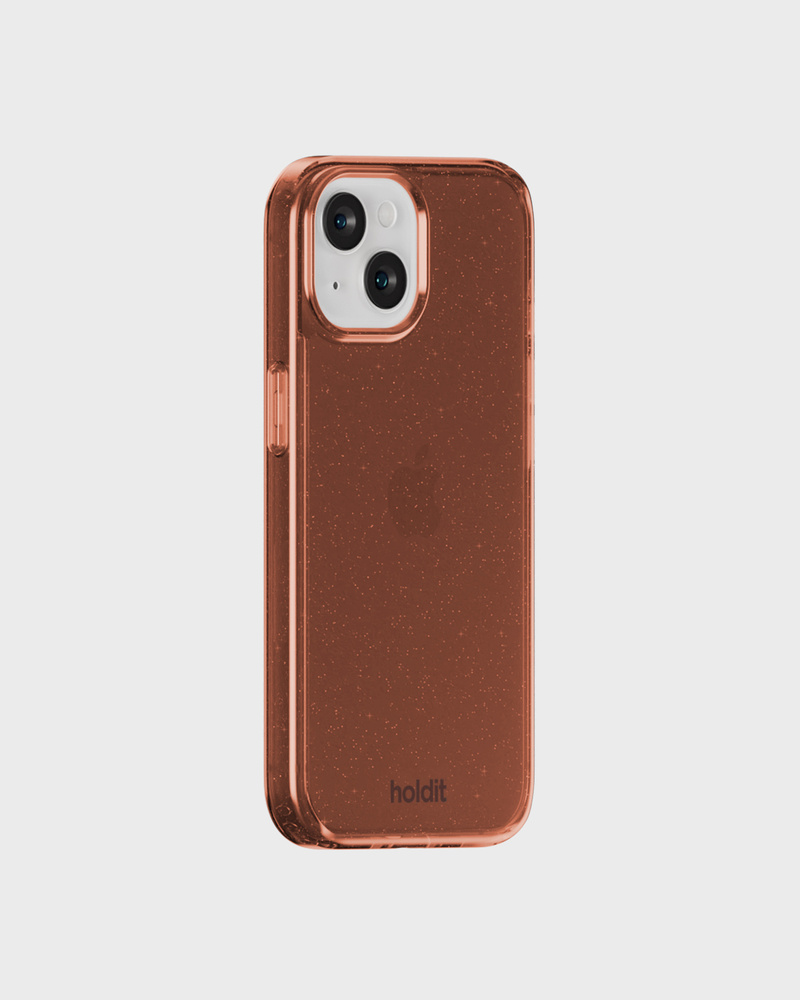 Phone Case Glitter Amber iPhone 16e